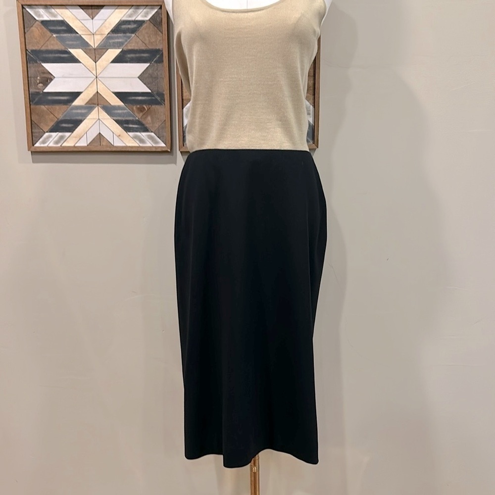 Ralph Lauren Collection Fall 2020 Purple Label Wool Skirt Black 6 EUC